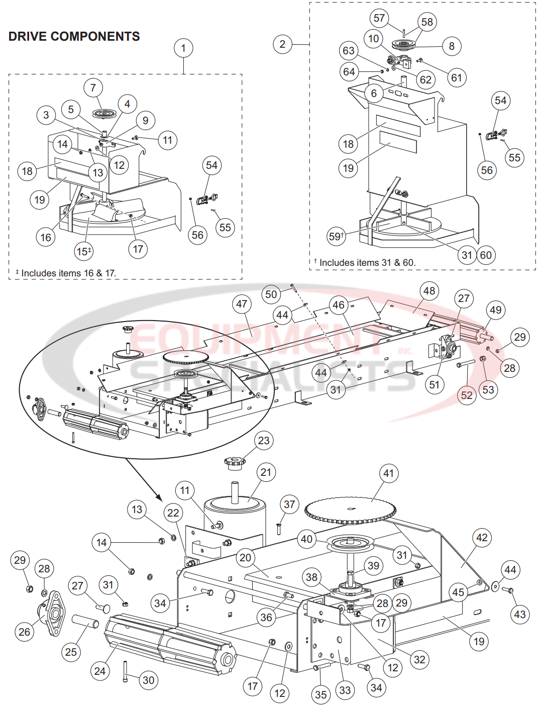 Western Tornado Serial 0712-090224 Drive Components Parts Diagram Breakdown Diagram