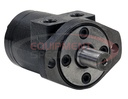 HYDRAULIC MOTOR WITH 2-BOLT MOUNT/NPT THREADS AND 2.8 CUBIC INCHES DISPLACEMENT