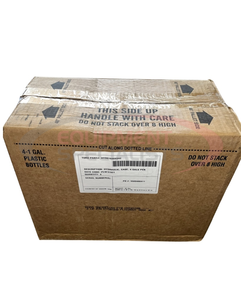 FLUID, HYDRAULIC, 1 CASE OF 4 GALLONS