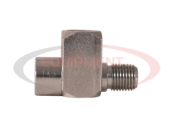 MALE RUN TEE 3/8 INCH MALE PIPE THREAD TO TWO 3/8 INCH FEMALE PIPE THREAD