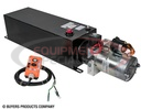 3-WAY DC POWER UNIT-ELECTRIC CONTROLS HORIZONTAL 3 GALLON STEEL RESERVOIR