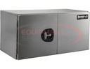 18X18X18 INCH XD SMOOTH ALUMINUM UNDERBODY TRUCK BOX WITH BARN DOOR - SINGLE BARN DOOR, COMPRESSION LATCH