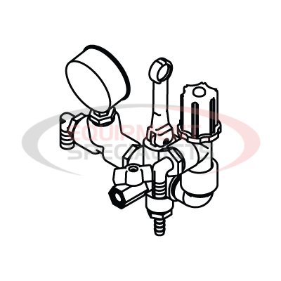 VALVE ASSY, BRINE, SR