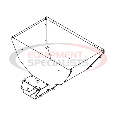 HOPPER SUB ASSY, BROADCSAT SPRDR, SNR