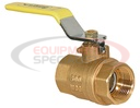 1/2 INCH BRASS BODY BALL VALVE