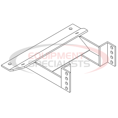 ANGLE BRKT, F150 F250 (-8500) , 97-03 [BLK]