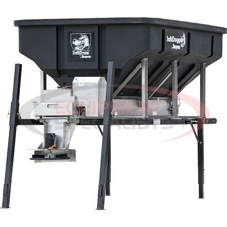 SALTDOGG PRO4000 4.0 CUBIC YARD ELECTRIC AUGER POLY HOPPER SPREADER