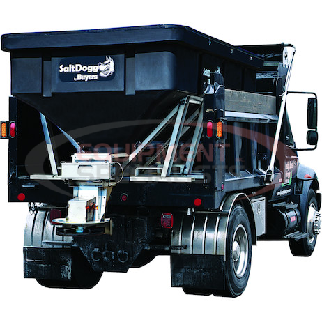 SALTDOGG PRO6000 6.0 CUBIC YARD ELECTRIC AUGER POLY HOPPER SPREADER