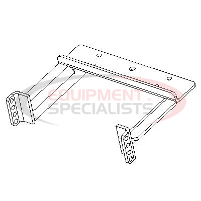 ANGLE BRKT, GM 3/4T, 11NEWER [WELD, BLACK]