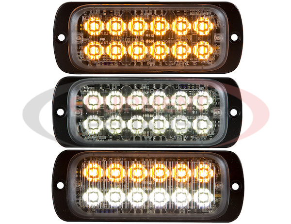 THIN DUAL ROW 4.5 INCH LED STROBE LIGHT