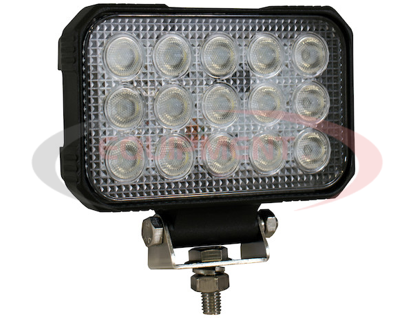 ULTRA BRIGHT 6 INCH WIDE RECTANGULAR CLEAR LED SPOT LIGHT