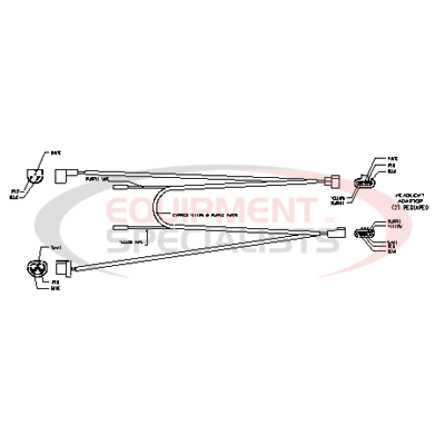 ADAPTER-LIGHT, GM C4500/5500 03-10, 13PIN