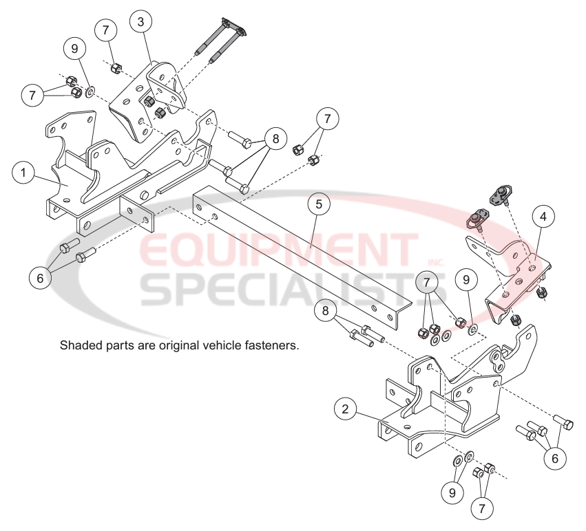 MOUNT KIT FORD SUPERDUTY