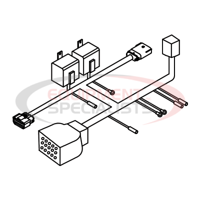 HARNESS-WIRING, 13PIN, FORD F250-550, 20+