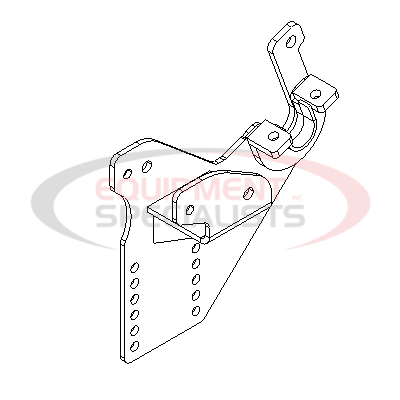 PB SPT PLT, DR, F250/F350, 08+ [WELD, BLK]