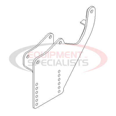 PB SPT PLT, DR DG 45/5500, 10, 08+ [WELD, BK]