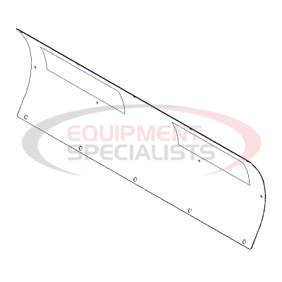 BLADE SKIN, POLY, 5'0'', ATV/UTV