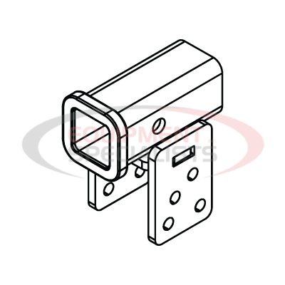 TUBE-MTG, RECEIVER ASM, GR-MSTR [WELD, BLK]