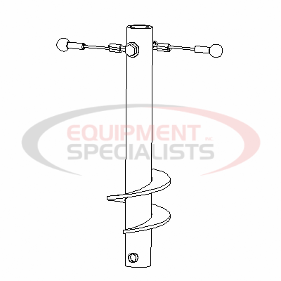 AUGER W/CABLE ASM'S SET SCREW, TGS