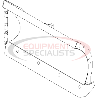 BLADE HALF W/EDGE, RT3, LEFT, 8'2, FCE, 09+