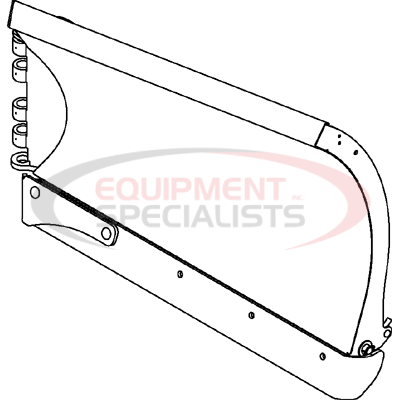 BLADE HALF W/EDGE, RT3, LEFT, 10', DXT