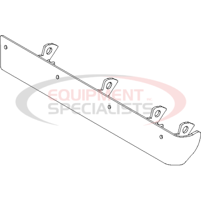 BASE ANGLE ASM, LEFT, 8'2'V, DXT [WELD, BLK]