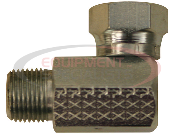 SAM 90° SWIVEL ELBOW 3/8 INCH MOR TO FPS-REPLACES BOSS #HYD01620