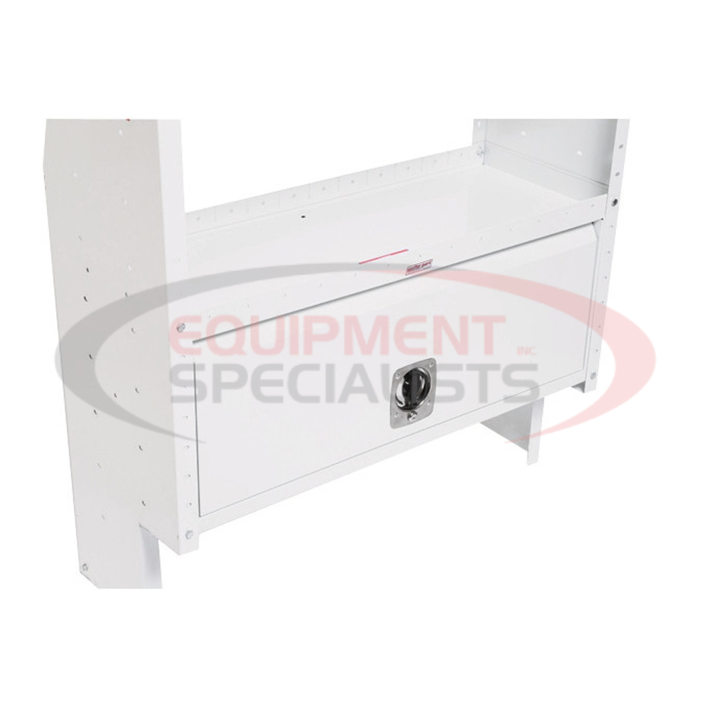 LOCKABLE SECURE STORAGE MODULE, DOOR, 42IN X 17IN X 16IN