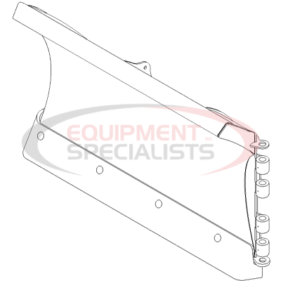 BLADE HALF W/EDGE, RT3, RIGHT, 8'2, FCE, 09+