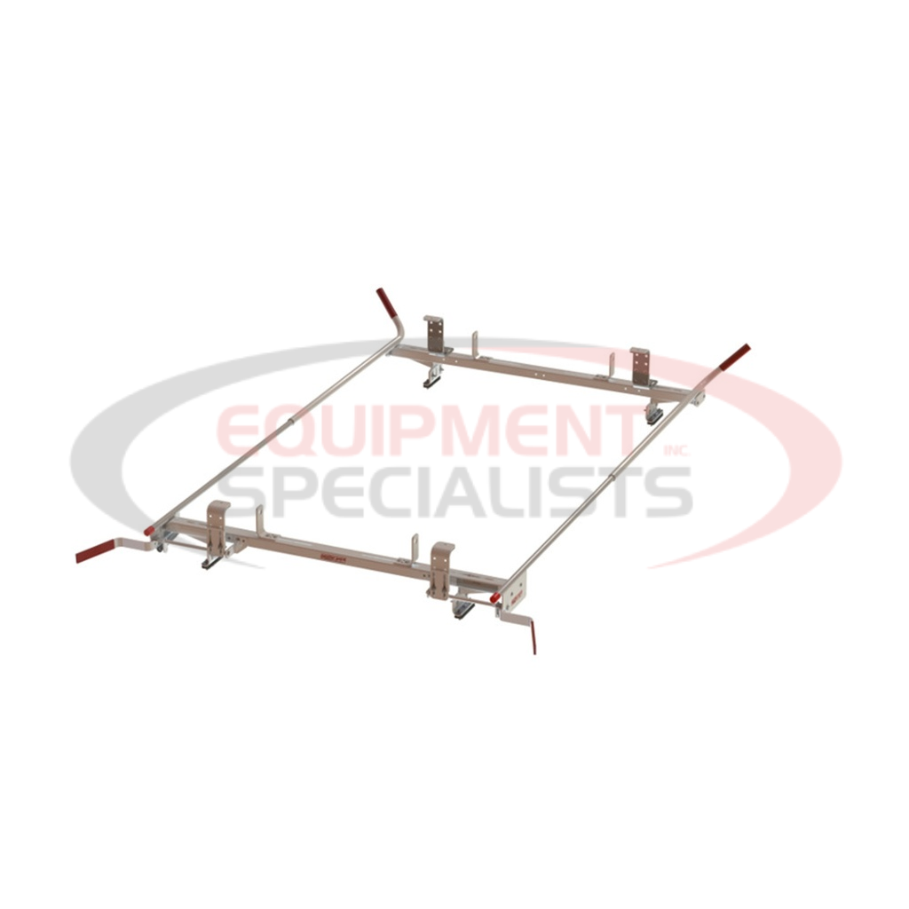 QUICK CLAMP ALUMINUM VAN RACK, COMPACT, DUAL SIDE, 60IN