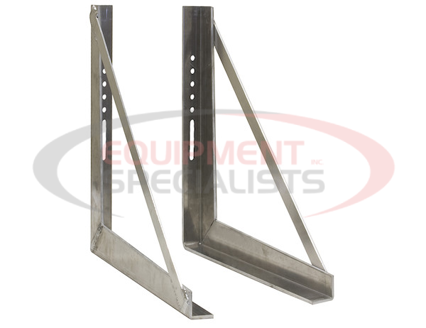 18X24 INCH WELDED STAINLESS STEEL MOUNTING BRACKETS