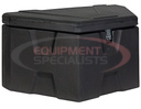 18X19X36 INCH BLACK POLY TRAILER TONGUE TRUCK BOX