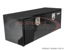 14X12X24 INCH BLACK STEEL UNDERBODY TRUCK BOX WITH PADDLE LATCH