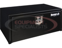 14X16X30 INCH BLACK STEEL UNDERBODY TRUCK BOX