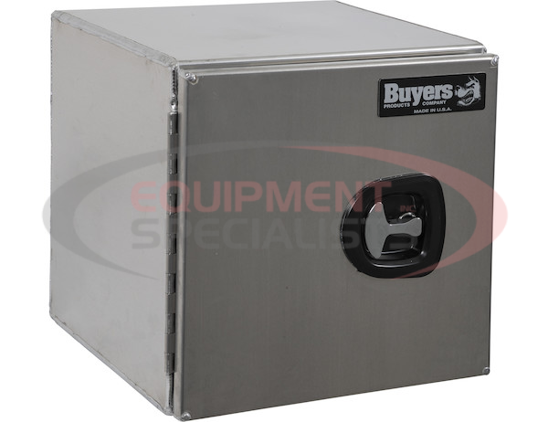 18X18X60 INCH SMOOTH ALUMINUM UNDERBODY TRUCK BOX WITH BARN DOOR