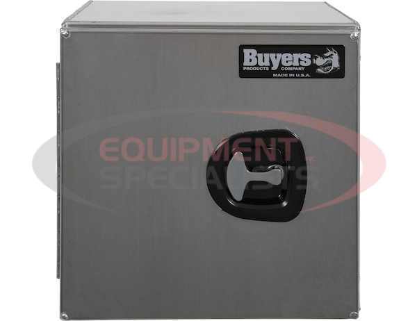 24X24X72 INCH SMOOTH ALUMINUM UNDERBODY TRUCK BOX WITH BARN DOOR