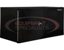 18X18X36 INCH XD BLACK SMOOTH ALUMINUM UNDERBODY TRUCK BOX WITH BARN DOOR