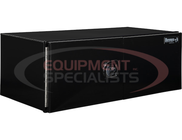 18X24X36 INCH XD BLACK SMOOTH ALUMINUM UNDERBODY TRUCK BOX WITH BARN DOOR