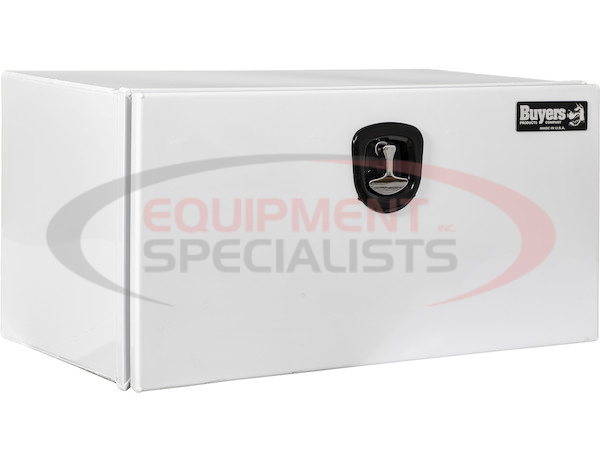 18X24X36 INCH WHITE XD SMOOTH ALUMINUM UNDERBODY TRUCK BOX