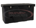 26X23/21X51/47.25 INCH BLACK POLY MULTIPURPOSE CHEST