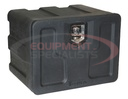 18X18X24 INCH BLACK POLY UNDERBODY TRUCK BOX