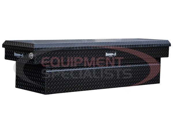 23X20X71 INCH BLACK DIAMOND TREAD ALUMINUM CROSSOVER TRUCK BOX