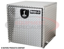 24X24X36 INCH DIAMOND TREAD ALUMINUM UNDERBODY TRUCK BOX WITH 3-PT. LATCH