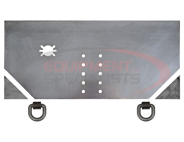 FABRICATOR'S HITCH PLATE 1 X 34-1/2 X 22-1/2 INCH