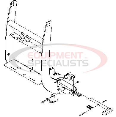 COUPLER ASM W/PINS ONLY, HD SH2