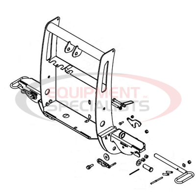 COUPLER ASM W/ PINS ONLY, UTV