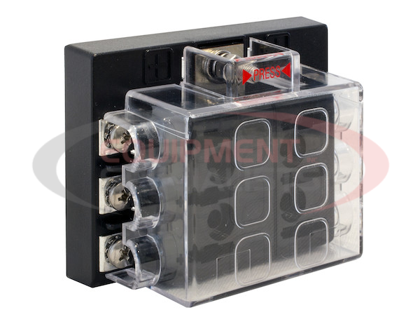 6-WAY FUSE BOX WITH COVER