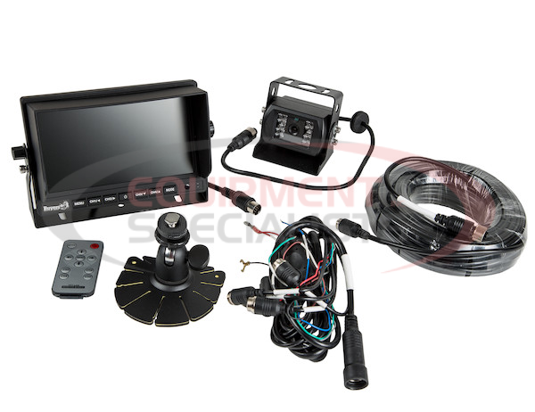 QUAD SCREEN REAR OBSERVATION SYSTEM WITH BACKUP CAMERA