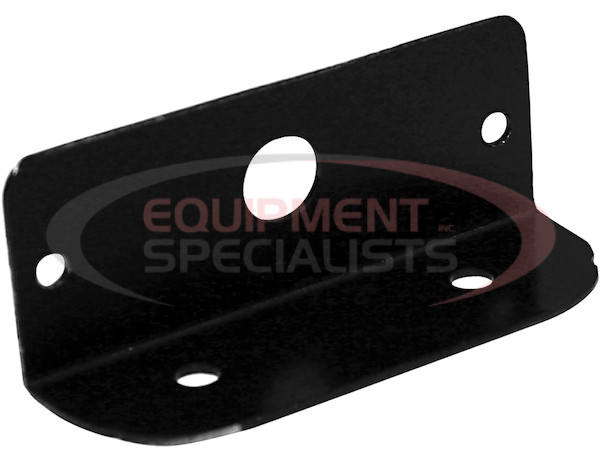 BLACK MOUNTING BRACKET FOR 5.1875 INCH RECTANGULAR MOUNT STROBE LIGHT