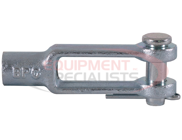 B27087C 5/8 INCH CLEVIS WITH PIN AND COTTER PIN KIT-ZINC PLATED